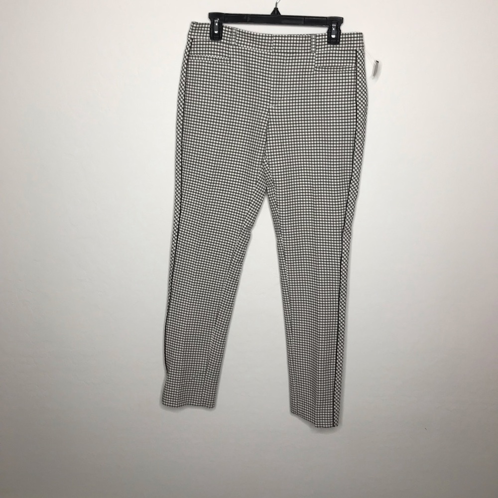Banana Republic Sloan Plaid Trousers/Pants Size NWT